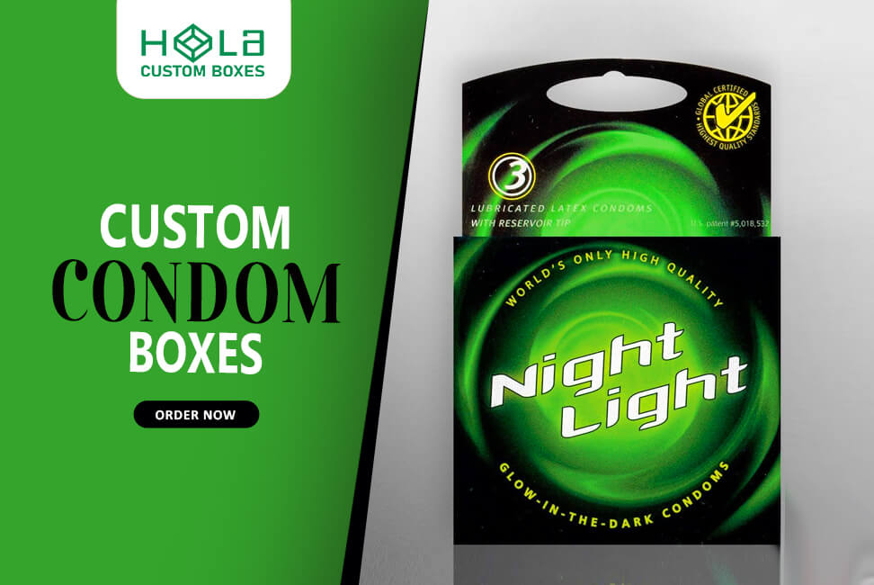 custom condom packaging